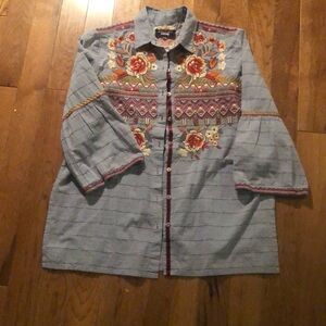 Johnny Was Workshop blouse